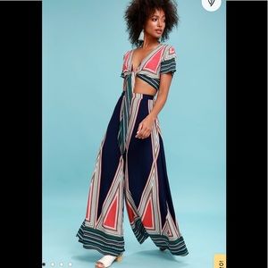 GEO GRANDE NAVY BLUE PRINT TWO-PIECE SET
LULUS